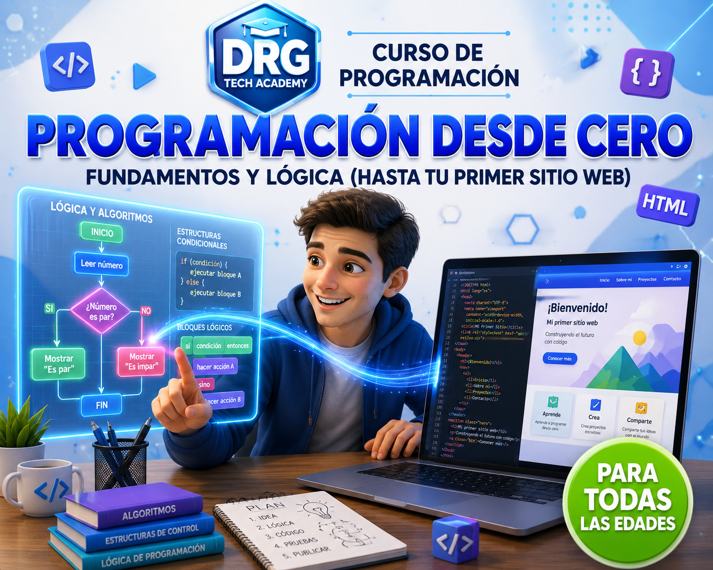 Programación desde cero – Fundamentos y Lógica